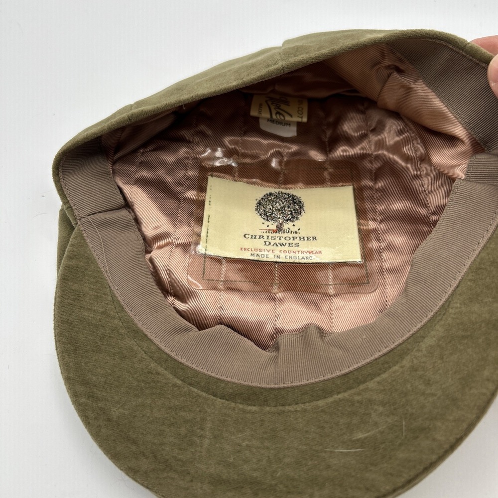 Stylish Olive Men's Flat Cap - Picture 6 of 11